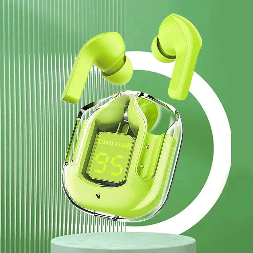 Air 31 Air_pods - Air31 Earbuds Wireless Earbuds - Air 31 Earbuds - Transparent Air_pods Air 31 - Transparent Earbuds