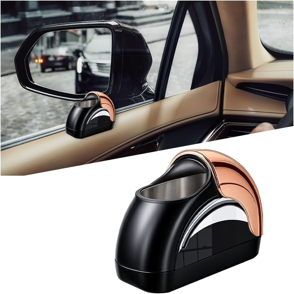 Premium Car Ashtray with Smoke & Odor Sealing Lid