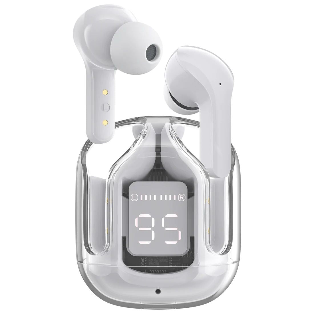 Air 31 Air_pods - Air31 Earbuds Wireless Earbuds - Air 31 Earbuds - Transparent Air_pods Air 31 - Transparent Earbuds