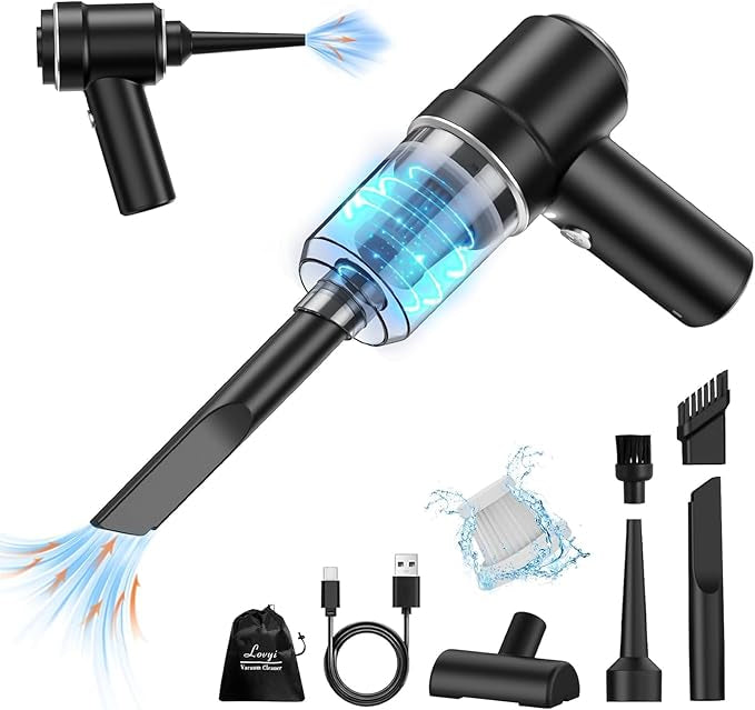 4 in 1 Wireless Car Vacuum Cleaner